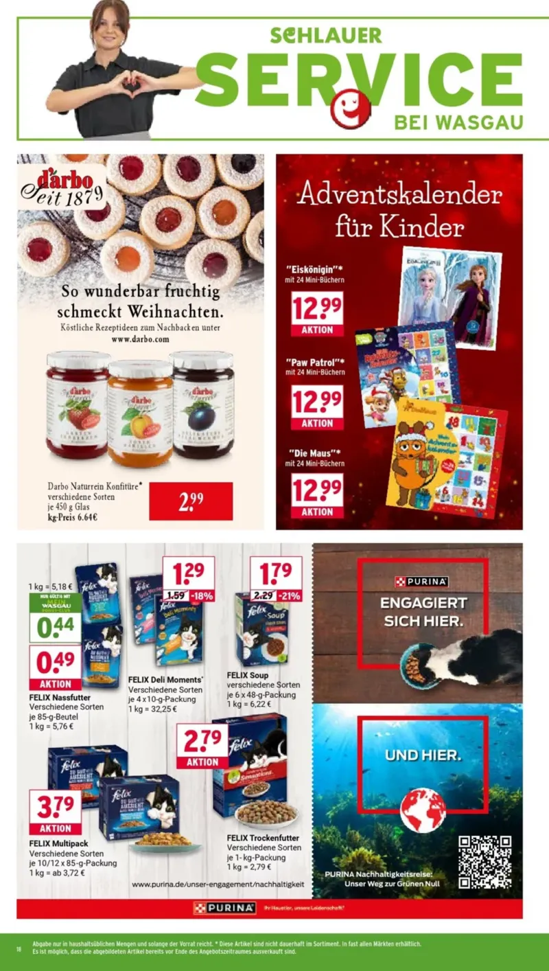 Wasgau Prospekt vom 03.11.2025, Seite 18