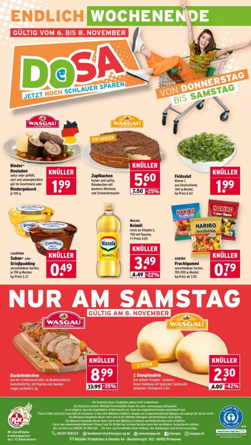 Wasgau Prospekt vom 03.11.2025, Seite 28