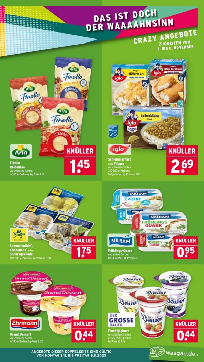 Wasgau Prospekt vom 03.11.2025, Seite 3