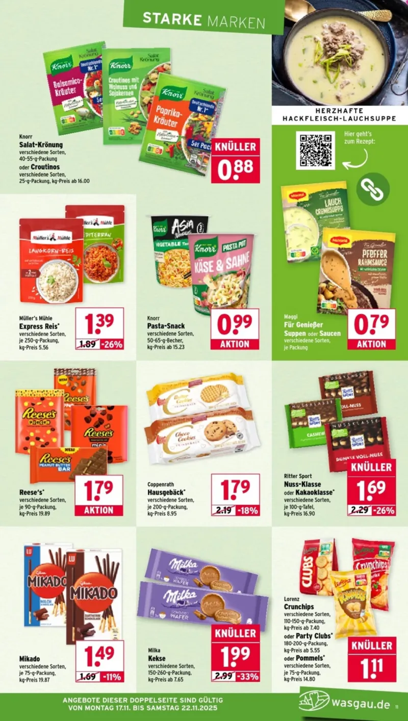 Wasgau Prospekt vom 17.11.2025, Seite 11
