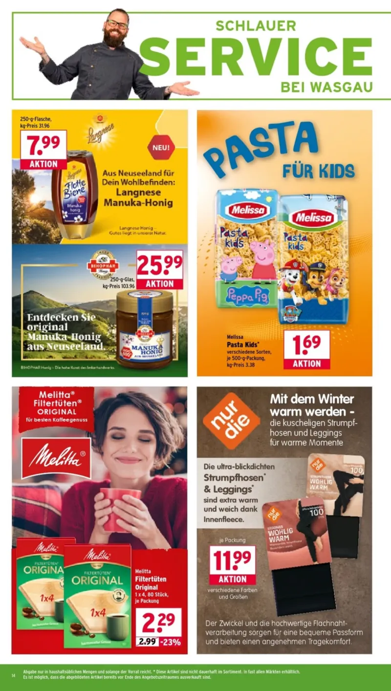 Wasgau Prospekt vom 17.11.2025, Seite 14