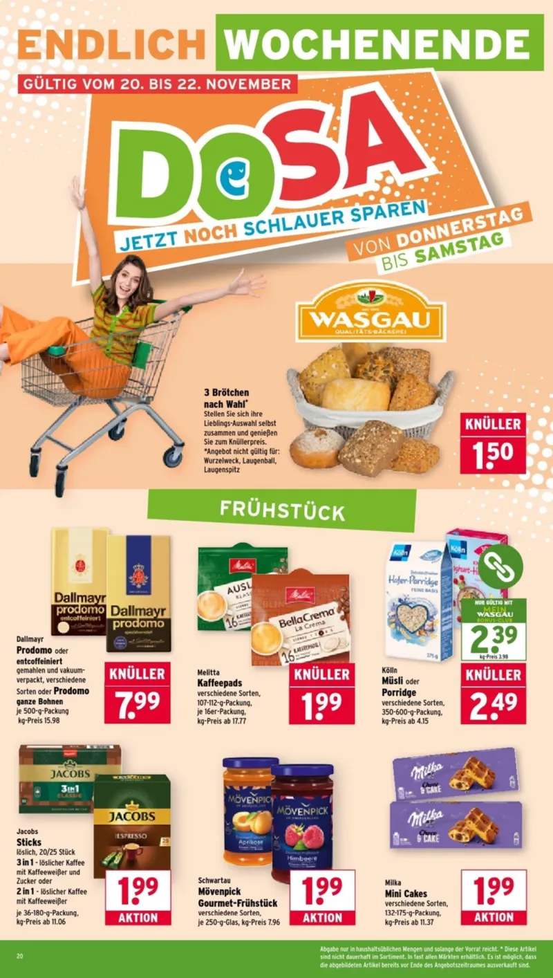 Wasgau Prospekt vom 17.11.2025, Seite 20