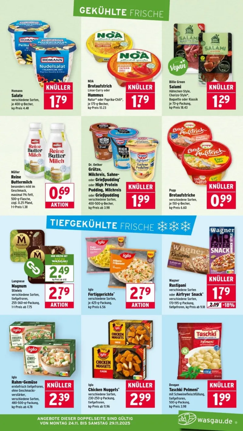 Wasgau Prospekt vom 24.11.2025, Seite 13