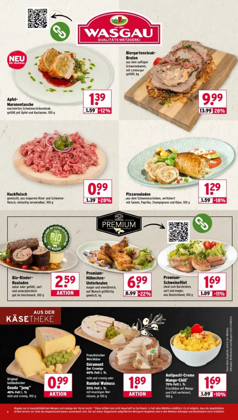Wasgau Prospekt vom 24.11.2025, Seite 6