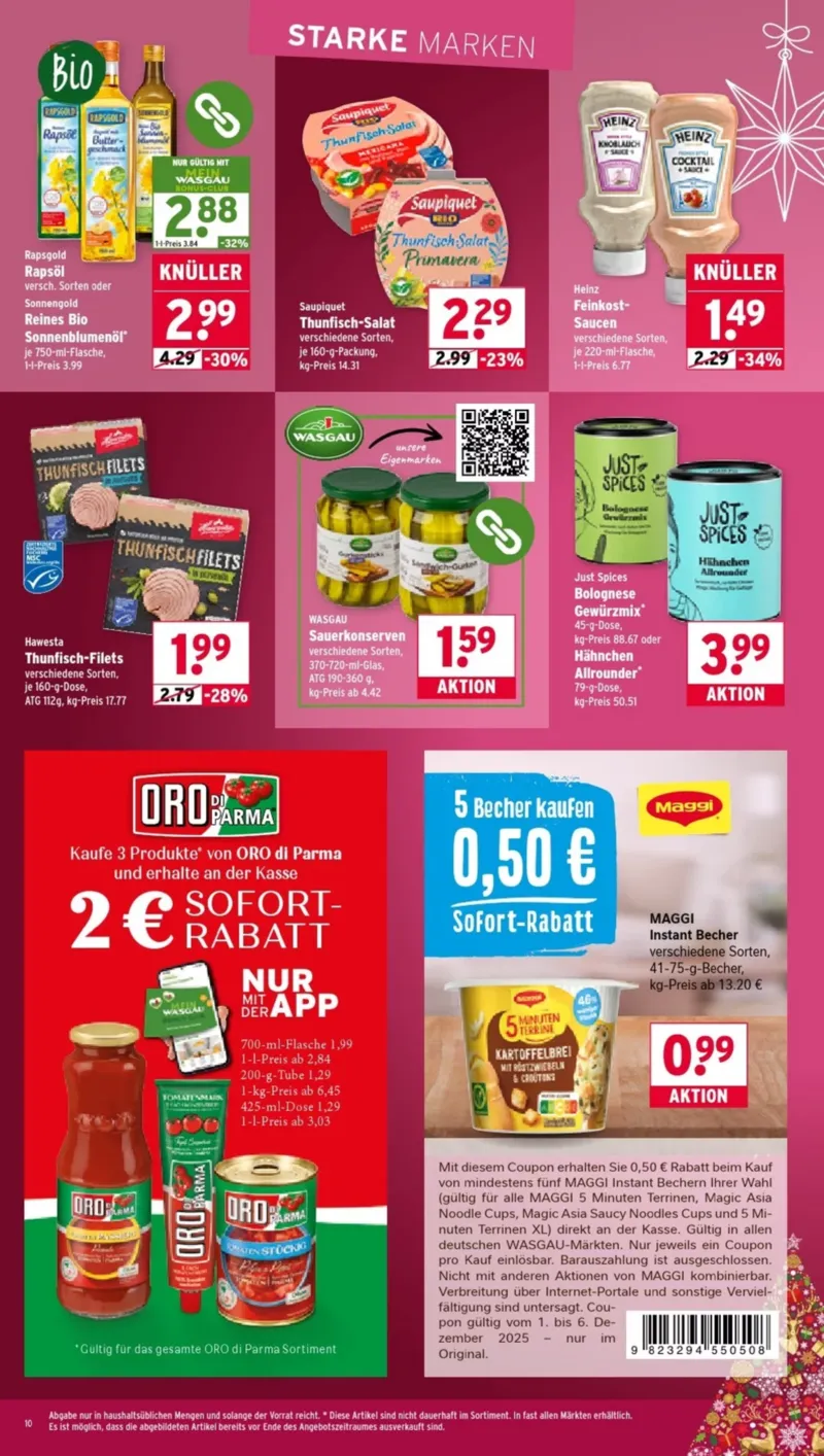 Wasgau Prospekt vom 01.12.2025, Seite 10