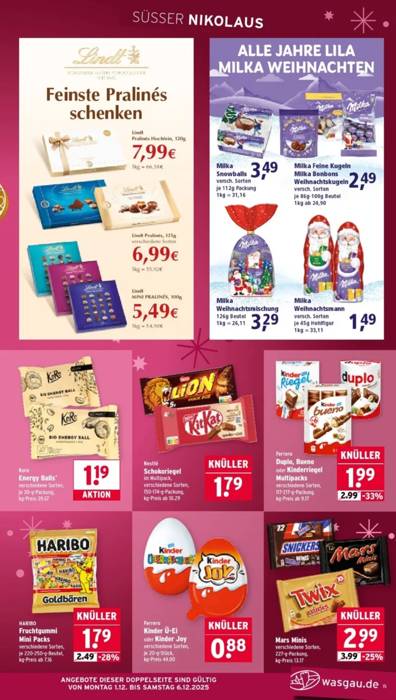 Wasgau Prospekt vom 01.12.2025, Seite 15