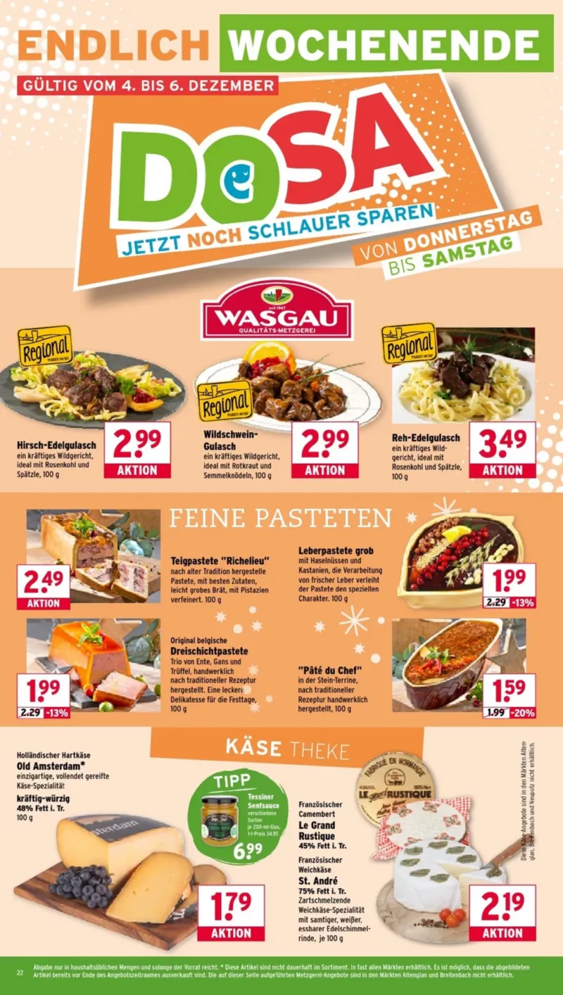 Wasgau Prospekt vom 01.12.2025, Seite 22