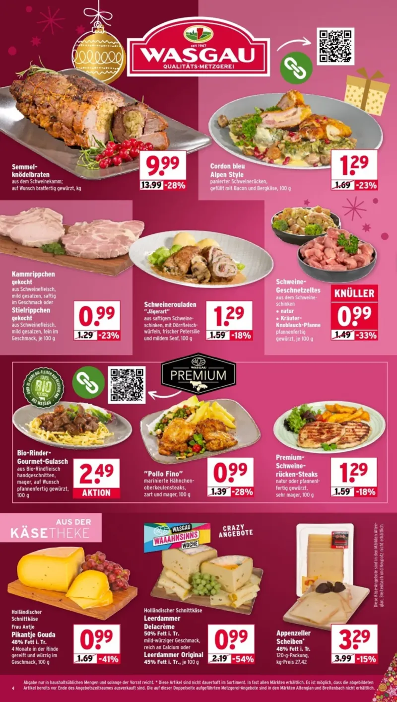 Wasgau Prospekt vom 01.12.2025, Seite 4