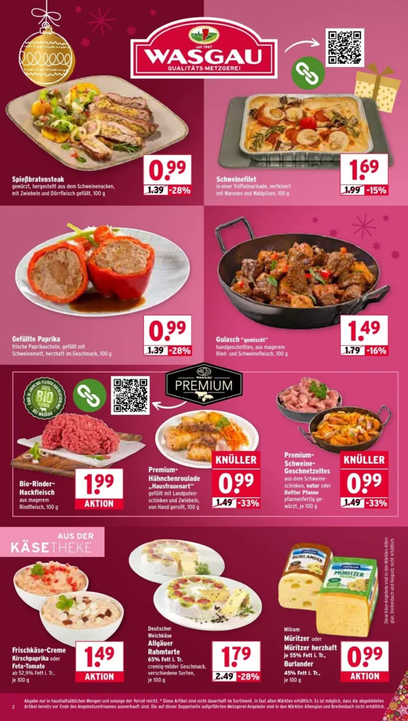 Wasgau Prospekt vom 08.12.2025, Seite 2
