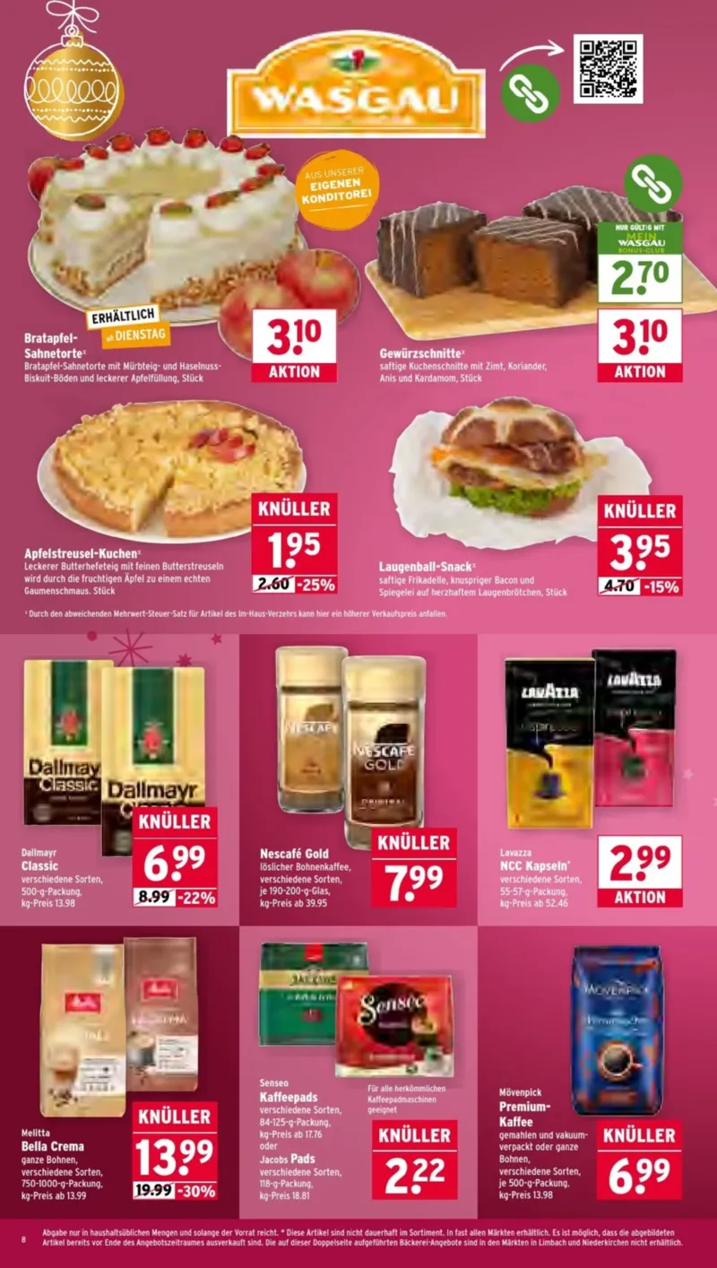 Wasgau Prospekt vom 15.12.2025, Seite 8