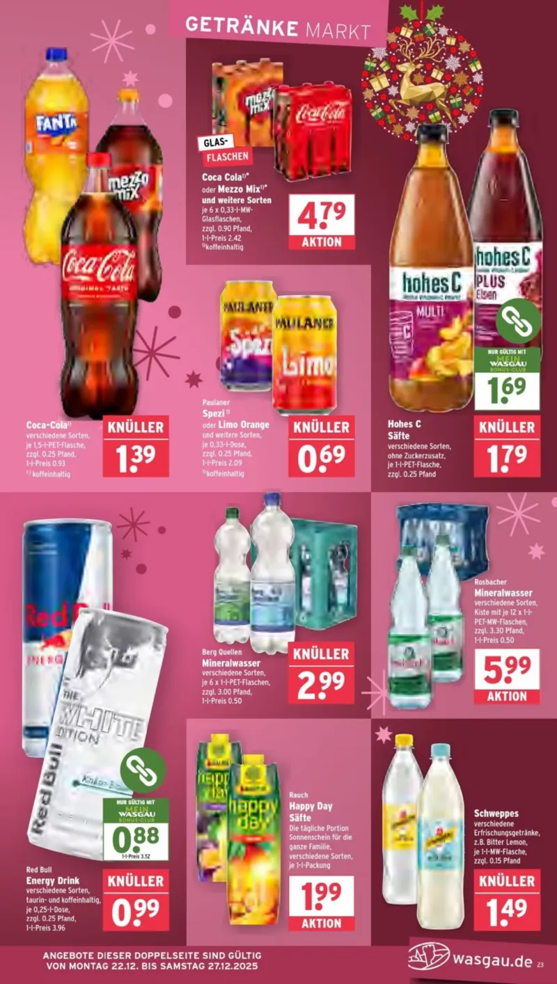 Wasgau Prospekt vom 22.12.2025, Seite 23