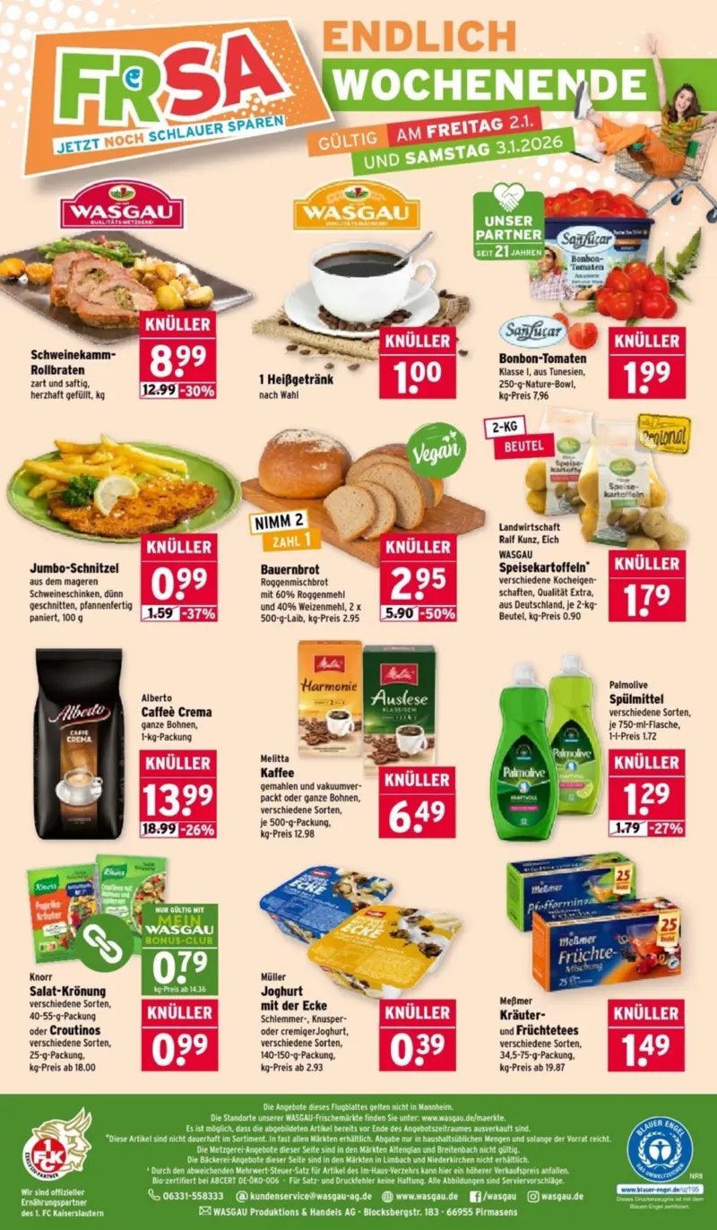 Wasgau Prospekt vom 29.12.2025, Seite 28