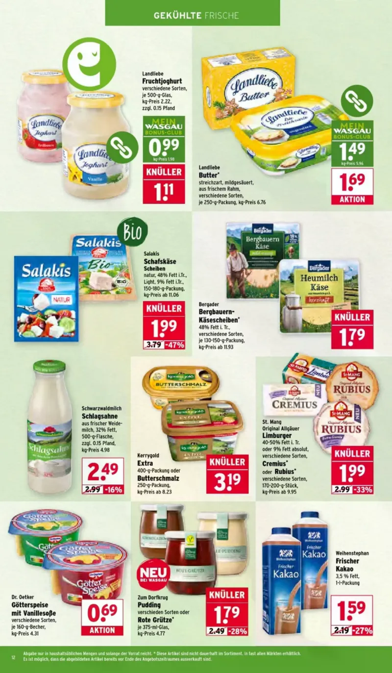 Wasgau Prospekt vom 26.01.2026, Seite 12