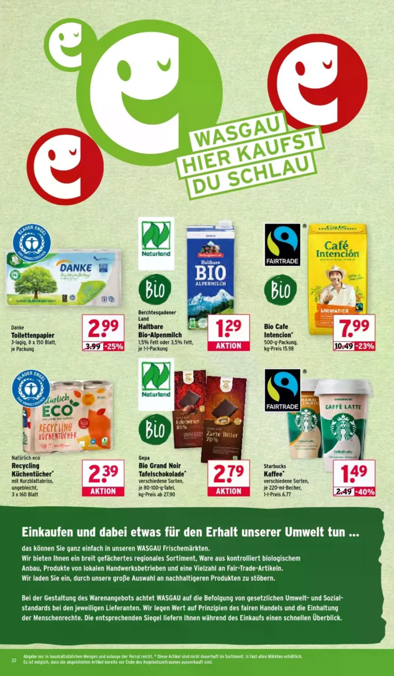 Wasgau Prospekt vom 26.01.2026, Seite 22