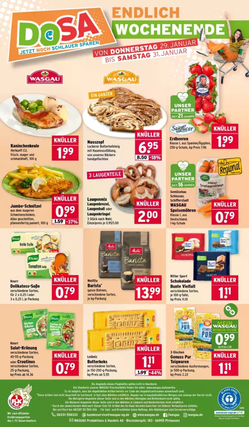 Wasgau Prospekt vom 26.01.2026, Seite 28