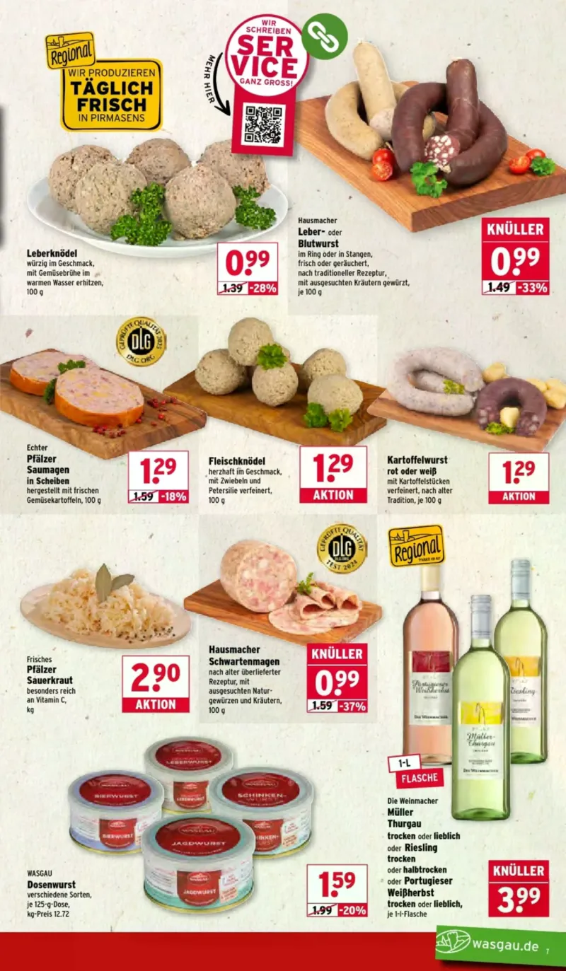 Wasgau Prospekt vom 26.01.2026, Seite 7