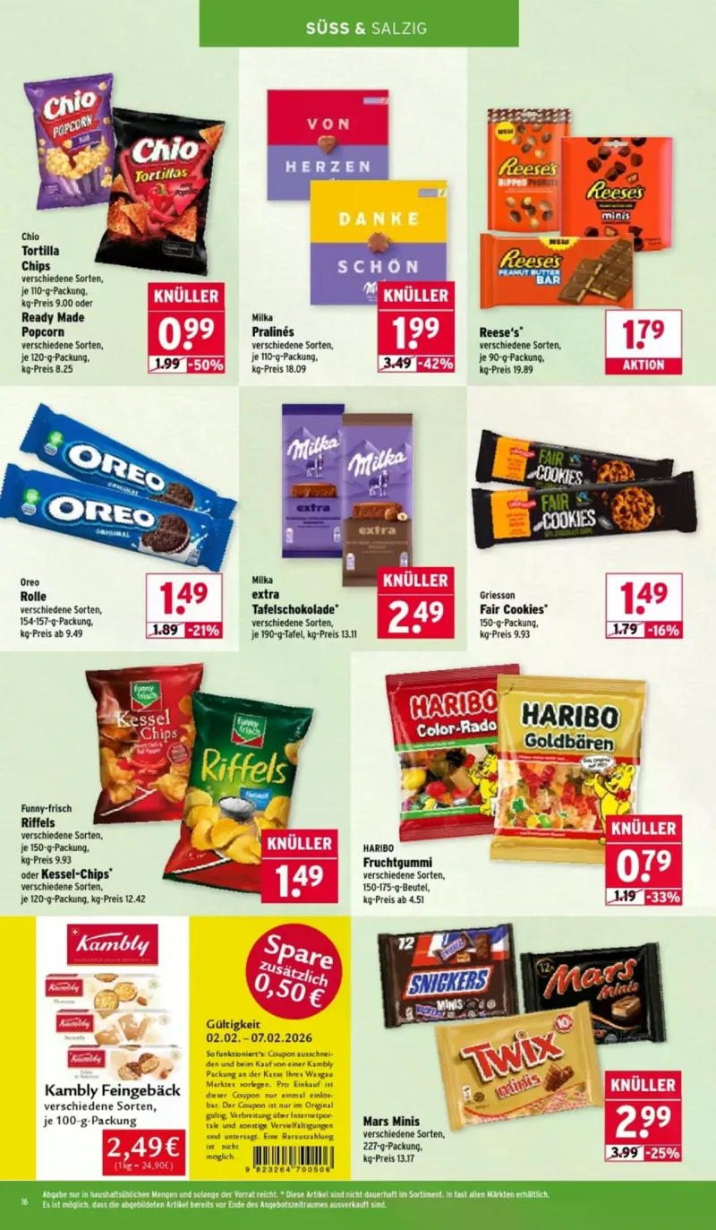 Wasgau Prospekt vom 02.02.2026, Seite 16