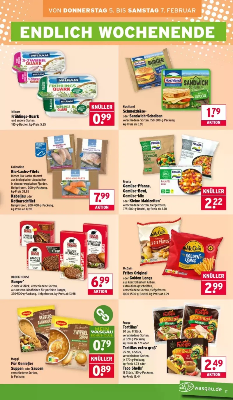Wasgau Prospekt vom 02.02.2026, Seite 27