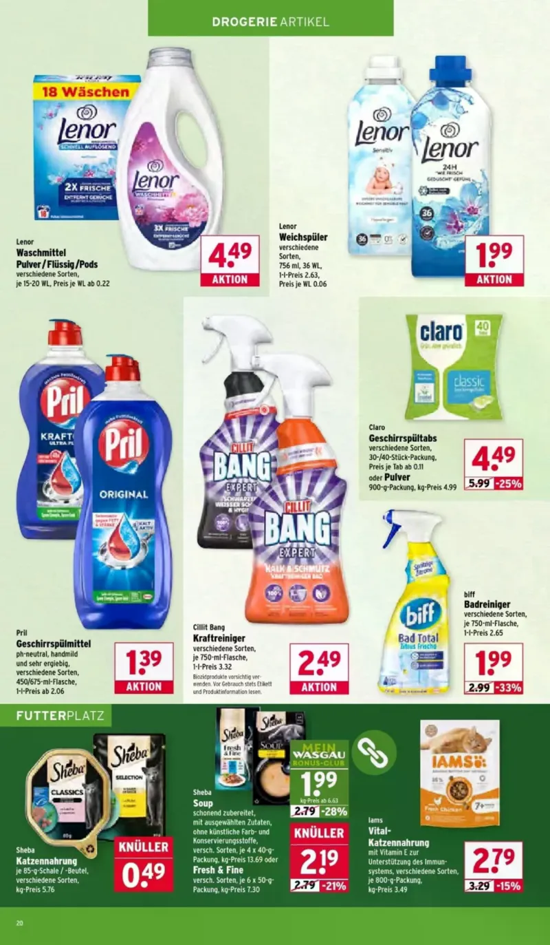 Wasgau Prospekt vom 09.02.2026, Seite 20