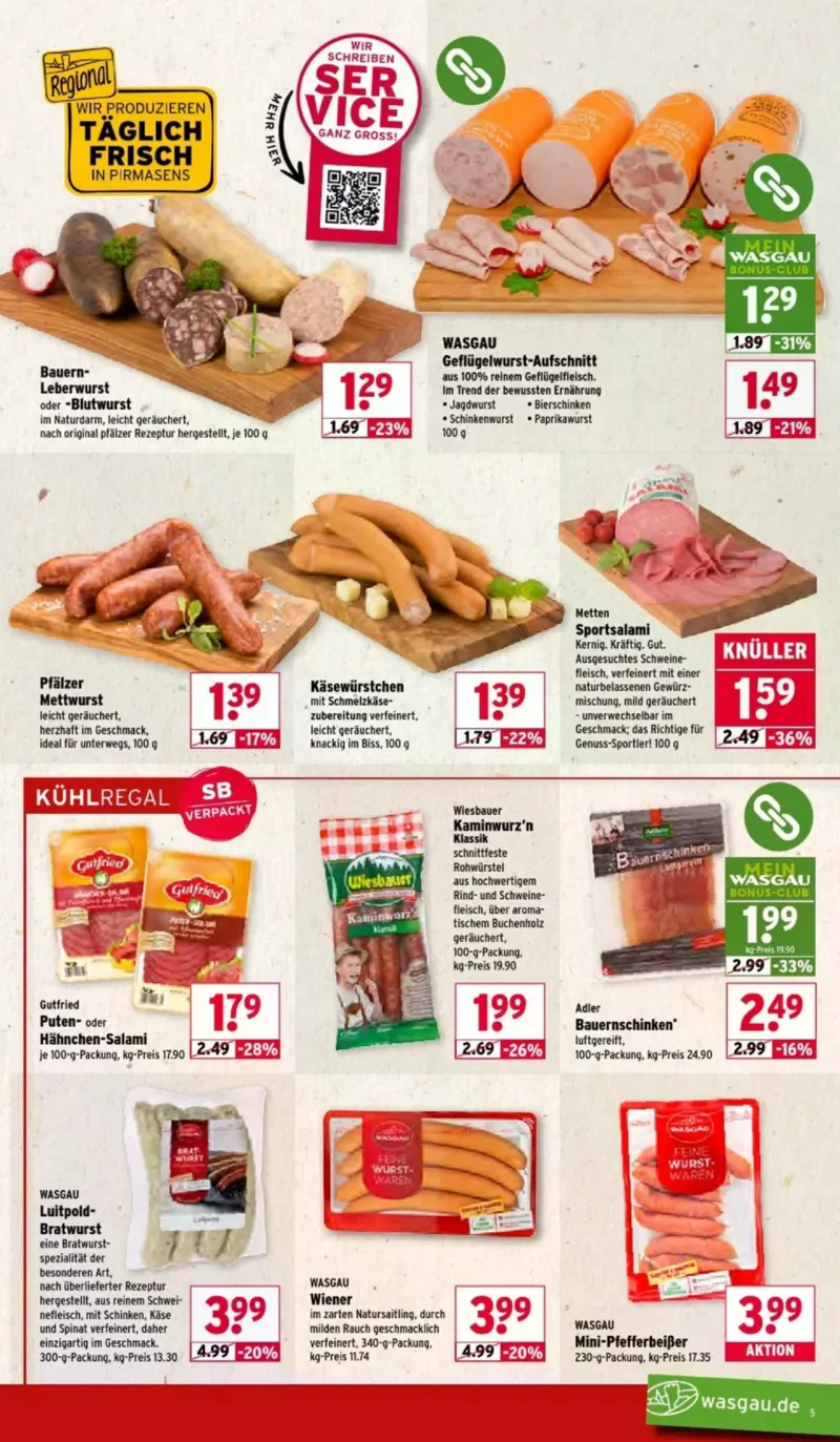 Wasgau Prospekt vom 09.02.2026, Seite 5
