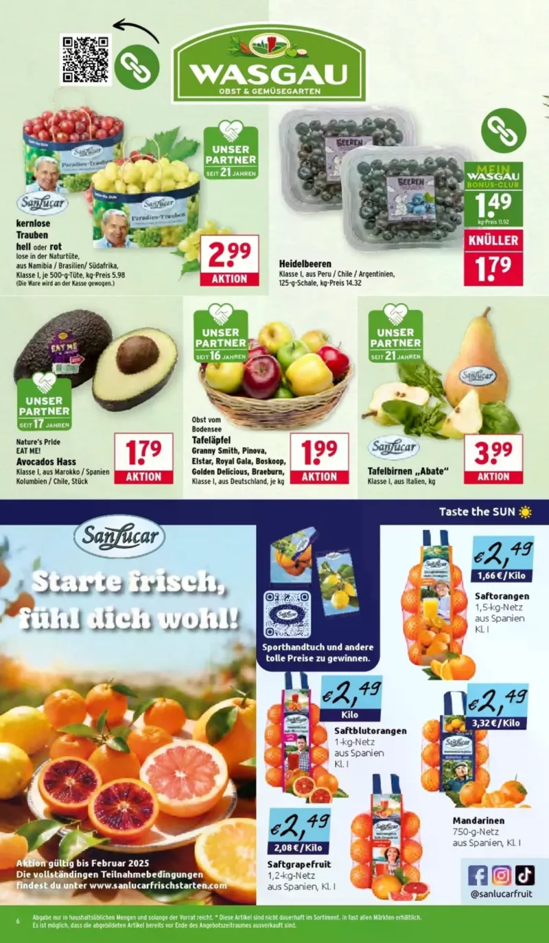 Wasgau Prospekt vom 09.02.2026, Seite 6