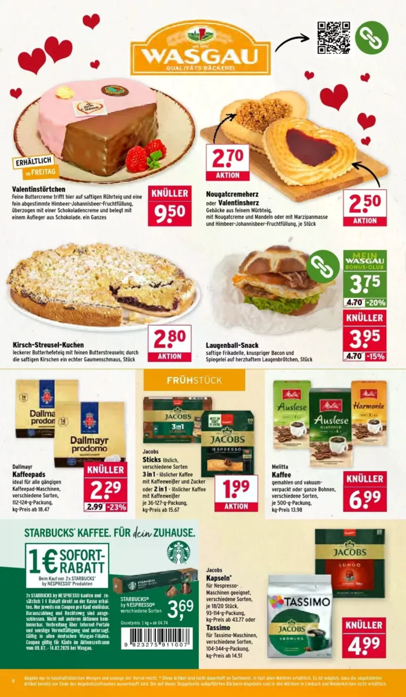 Wasgau Prospekt vom 09.02.2026, Seite 8