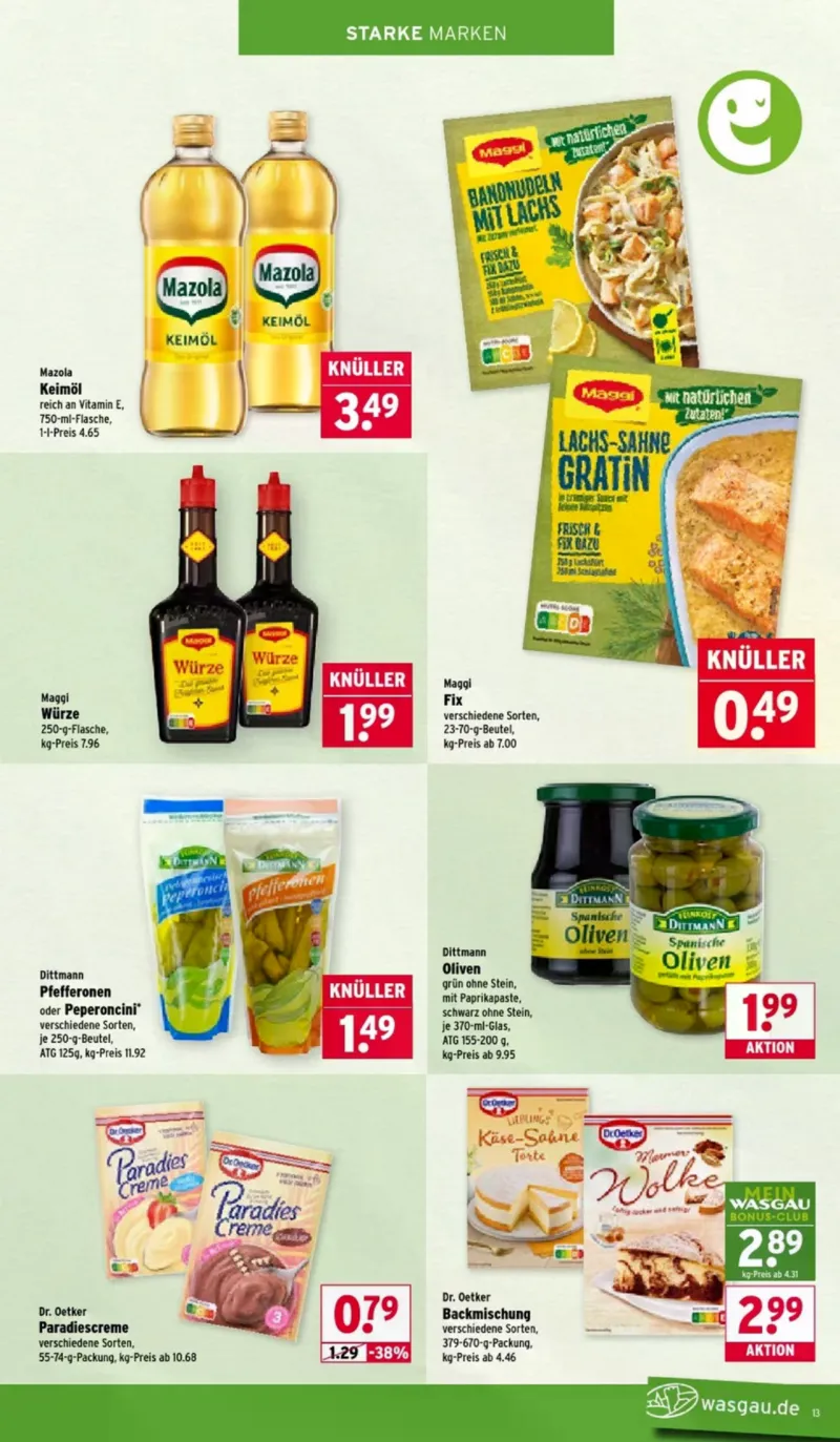 Wasgau Prospekt vom 16.02.2026, Seite 13