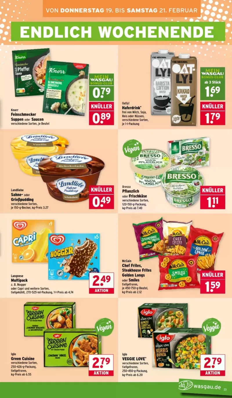 Wasgau Prospekt vom 16.02.2026, Seite 23