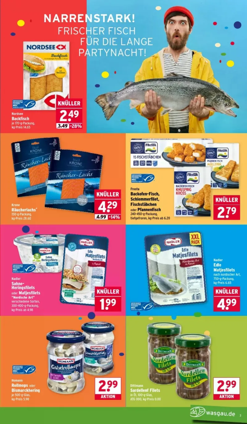 Wasgau Prospekt vom 16.02.2026, Seite 3