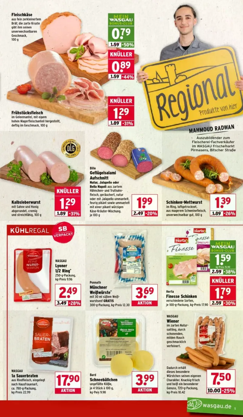 Wasgau Prospekt vom 16.02.2026, Seite 5