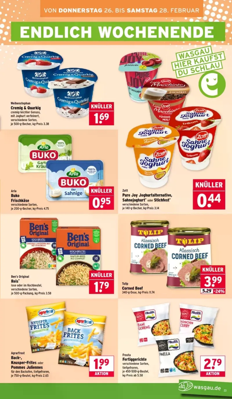 Wasgau Prospekt vom 23.02.2026, Seite 23