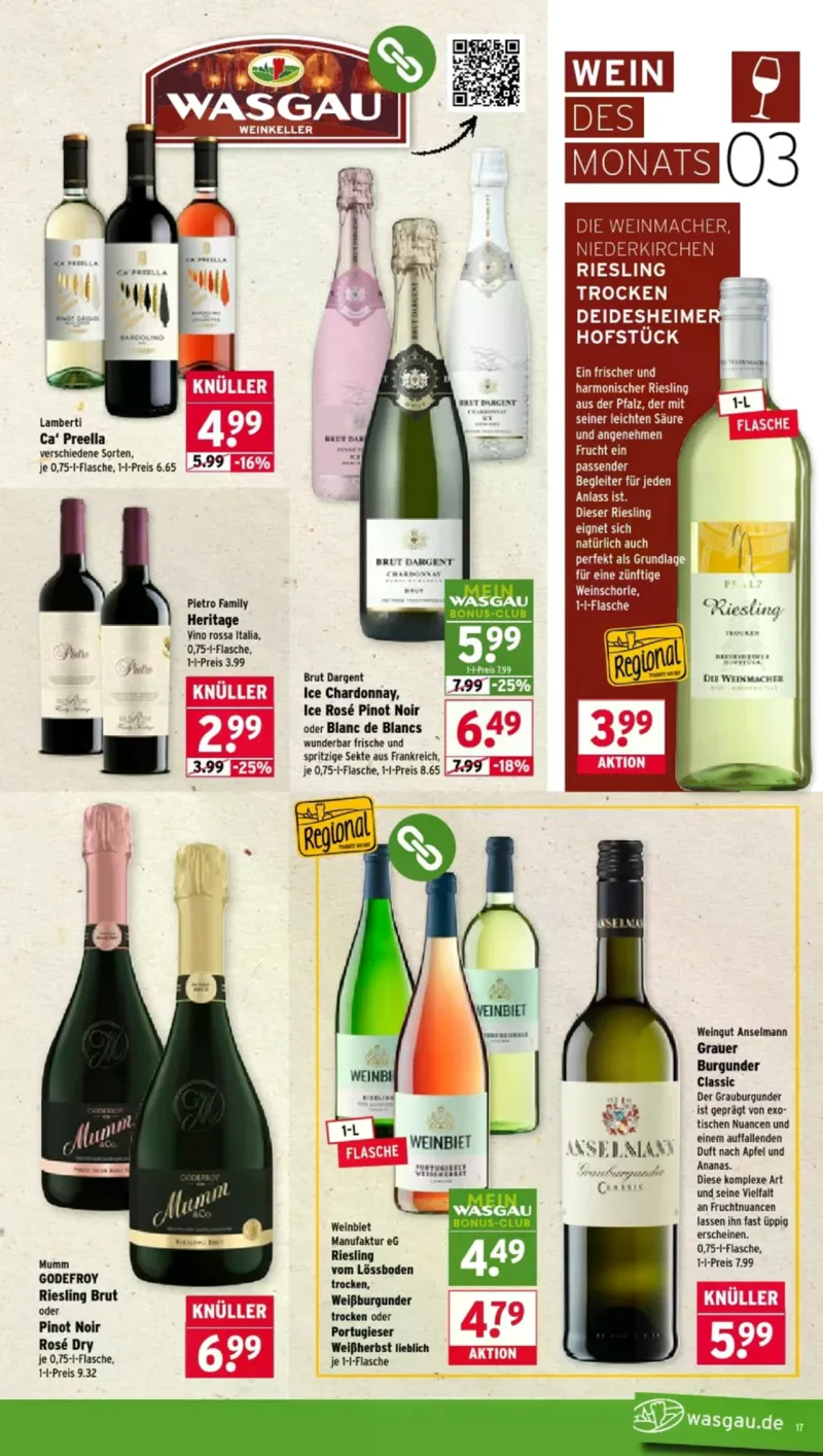 Wasgau Prospekt vom 02.03.2026, Seite 17