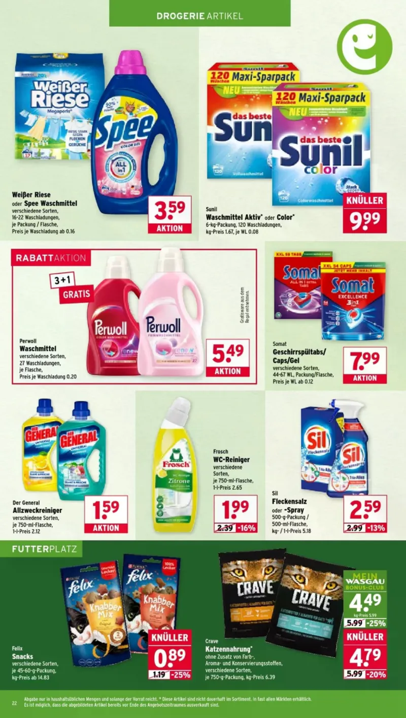 Wasgau Prospekt vom 02.03.2026, Seite 22
