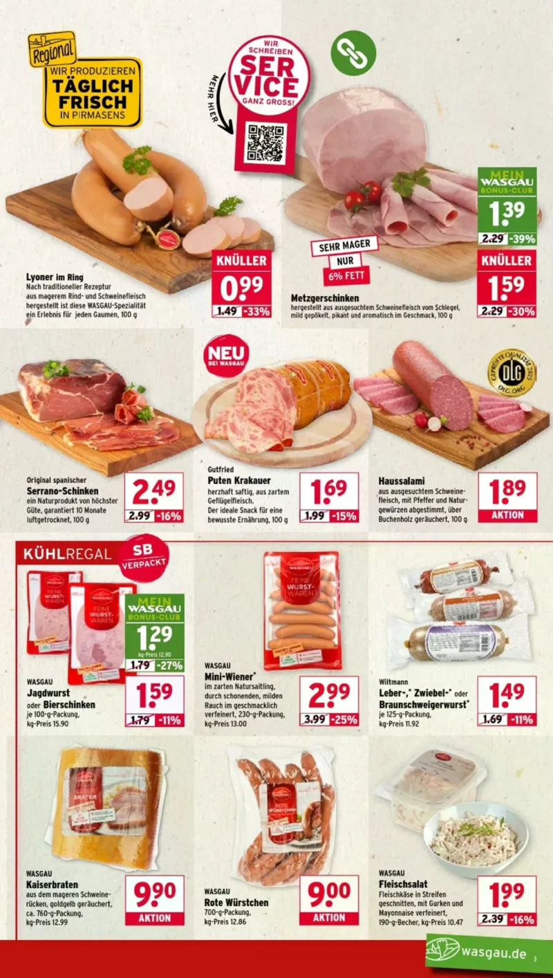 Wasgau Prospekt vom 02.03.2026, Seite 3