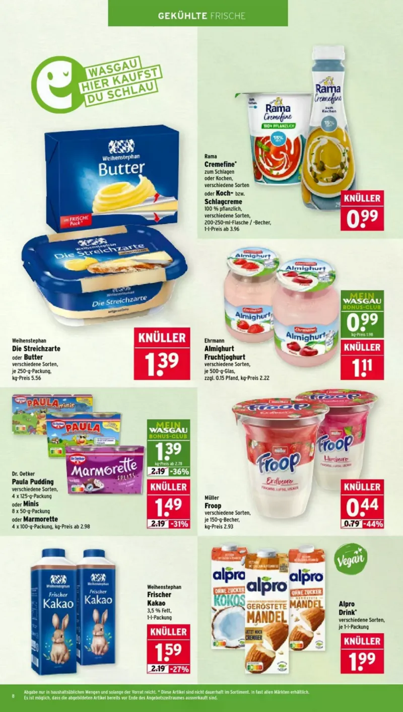 Wasgau Prospekt vom 02.03.2026, Seite 8