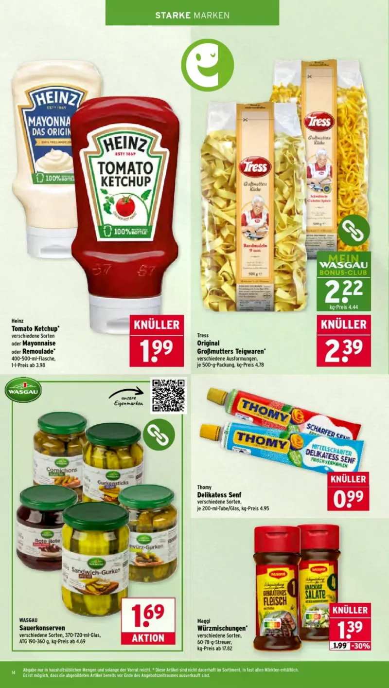 Wasgau Prospekt vom 09.03.2026, Seite 14