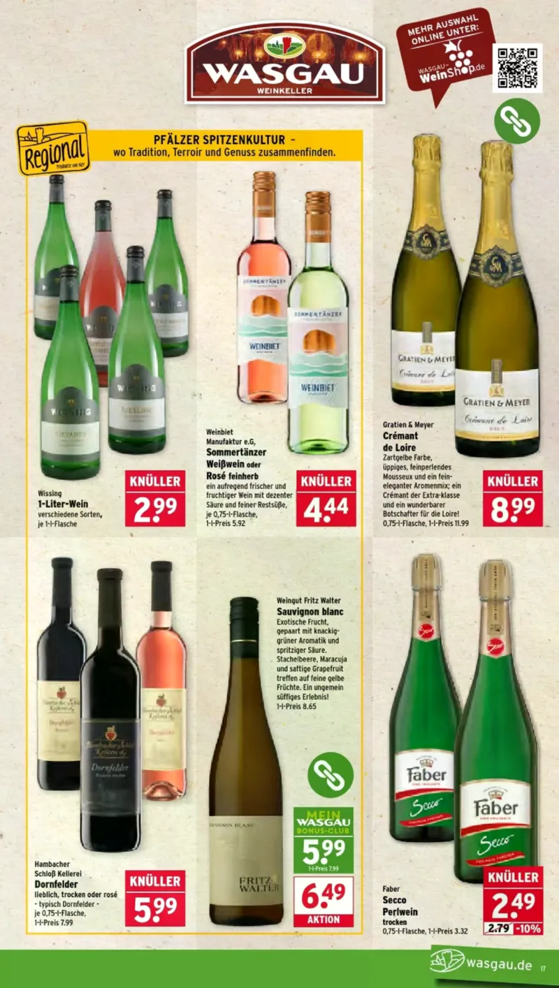 Wasgau Prospekt vom 09.03.2026, Seite 17