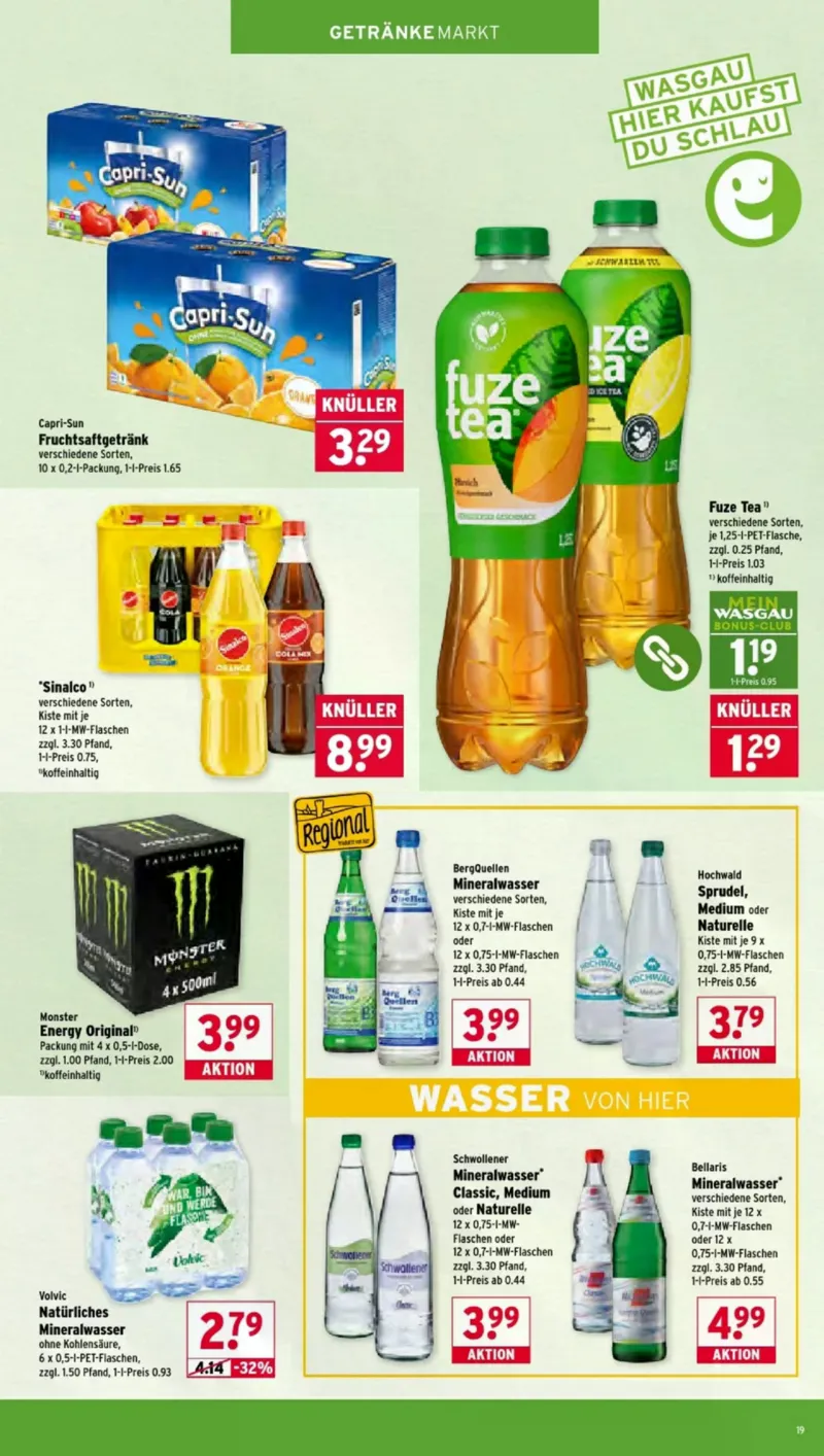 Wasgau Prospekt vom 09.03.2026, Seite 19