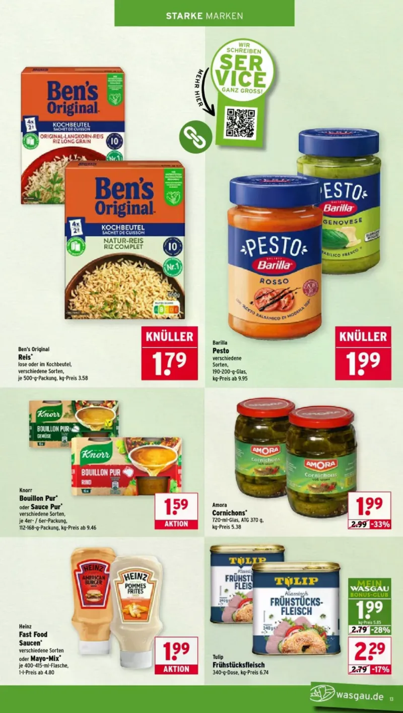 Wasgau Prospekt vom 16.03.2026, Seite 13