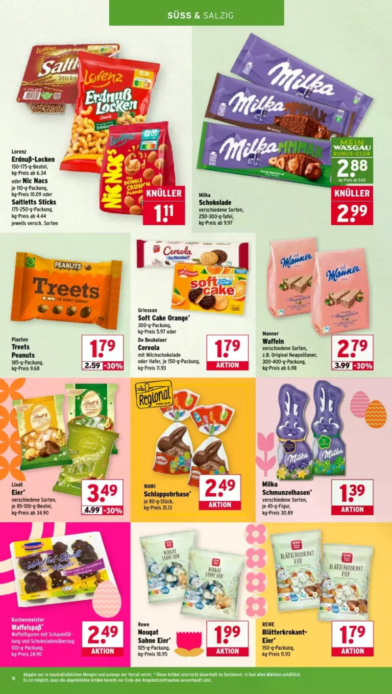 Wasgau Prospekt vom 16.03.2026, Seite 18