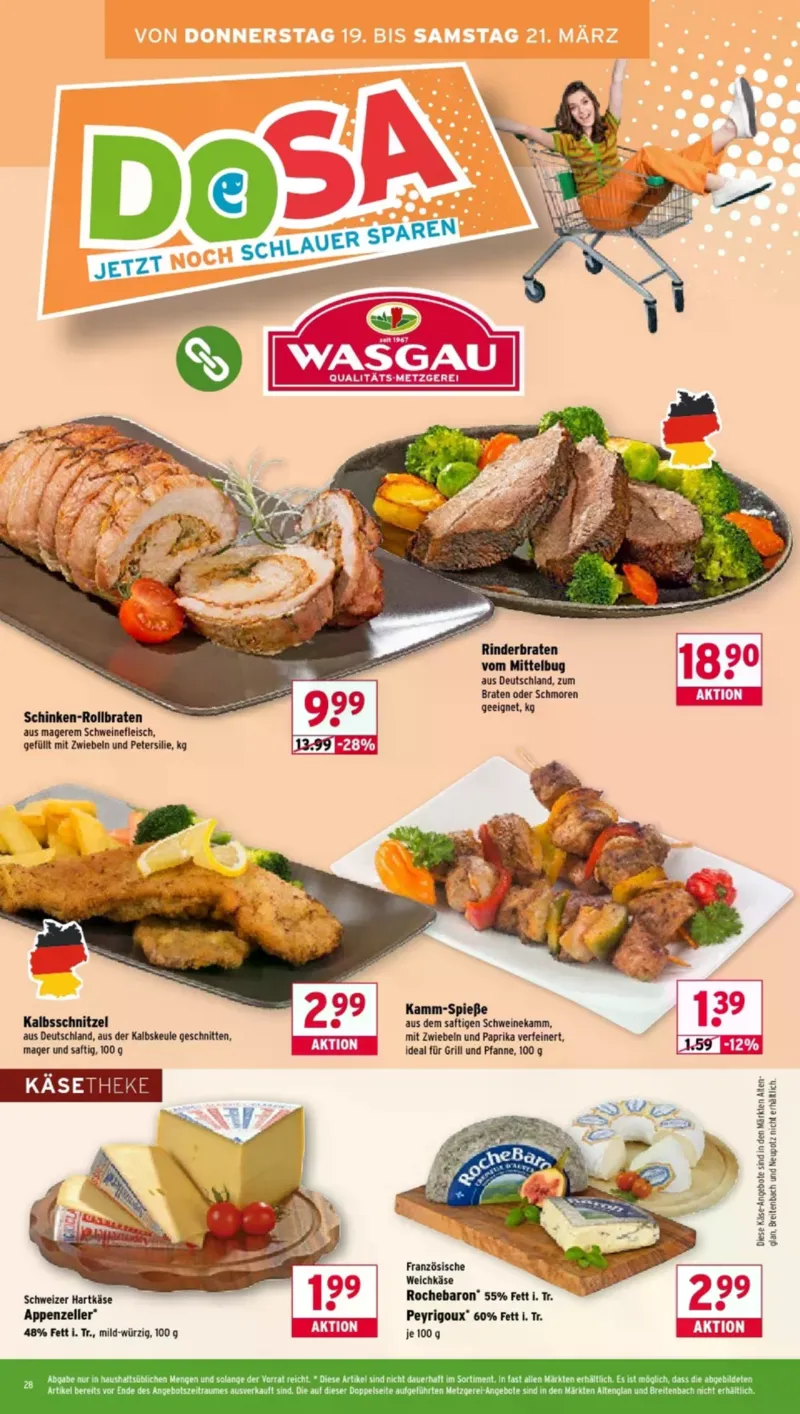 Wasgau Prospekt vom 16.03.2026, Seite 28