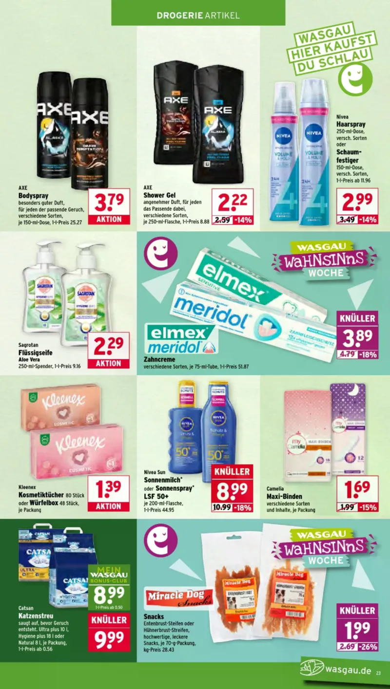 Wasgau Prospekt vom 23.03.2026, Seite 23