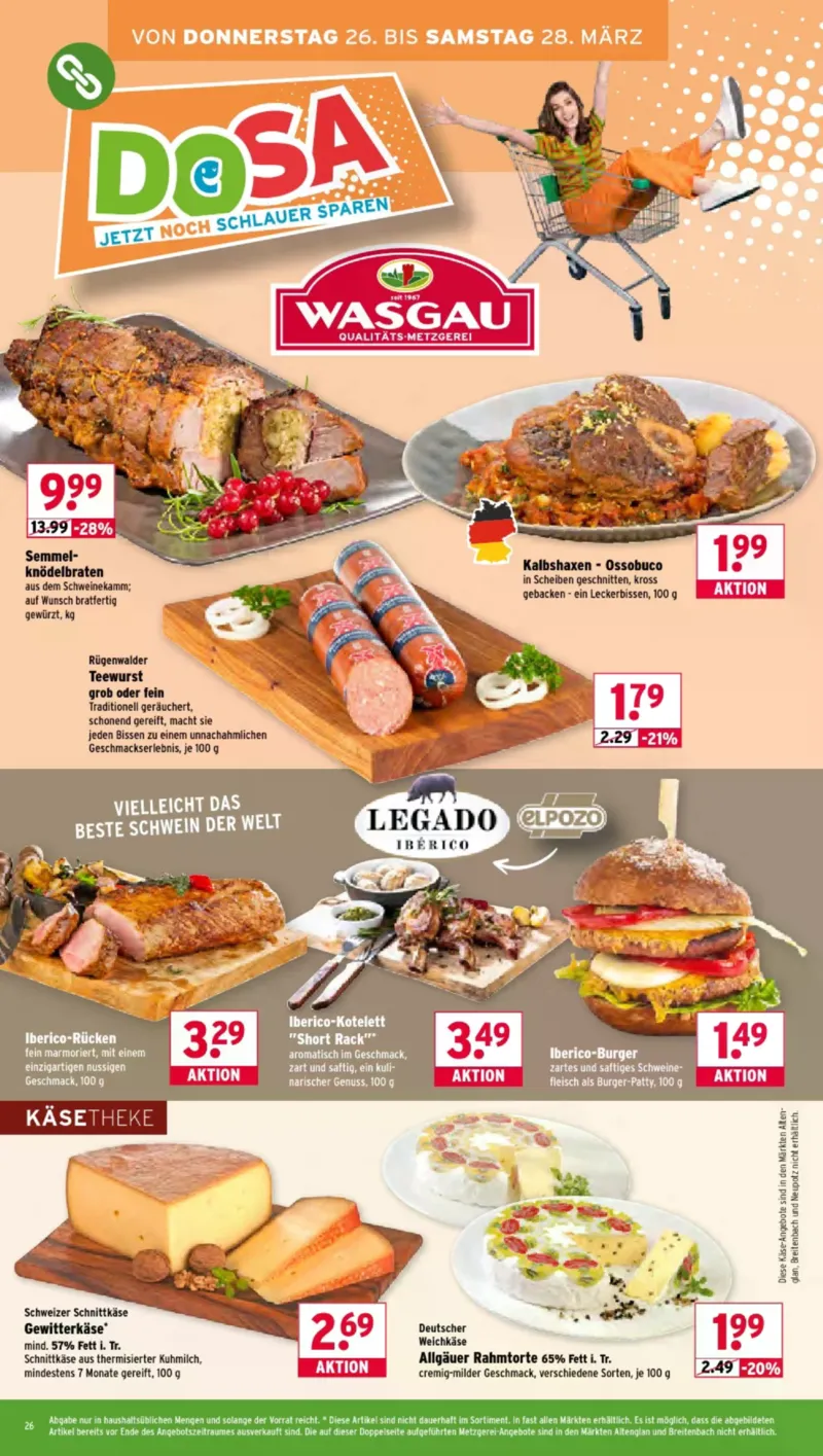 Wasgau Prospekt vom 23.03.2026, Seite 26