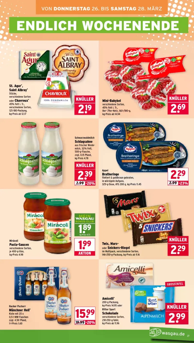 Wasgau Prospekt vom 23.03.2026, Seite 27