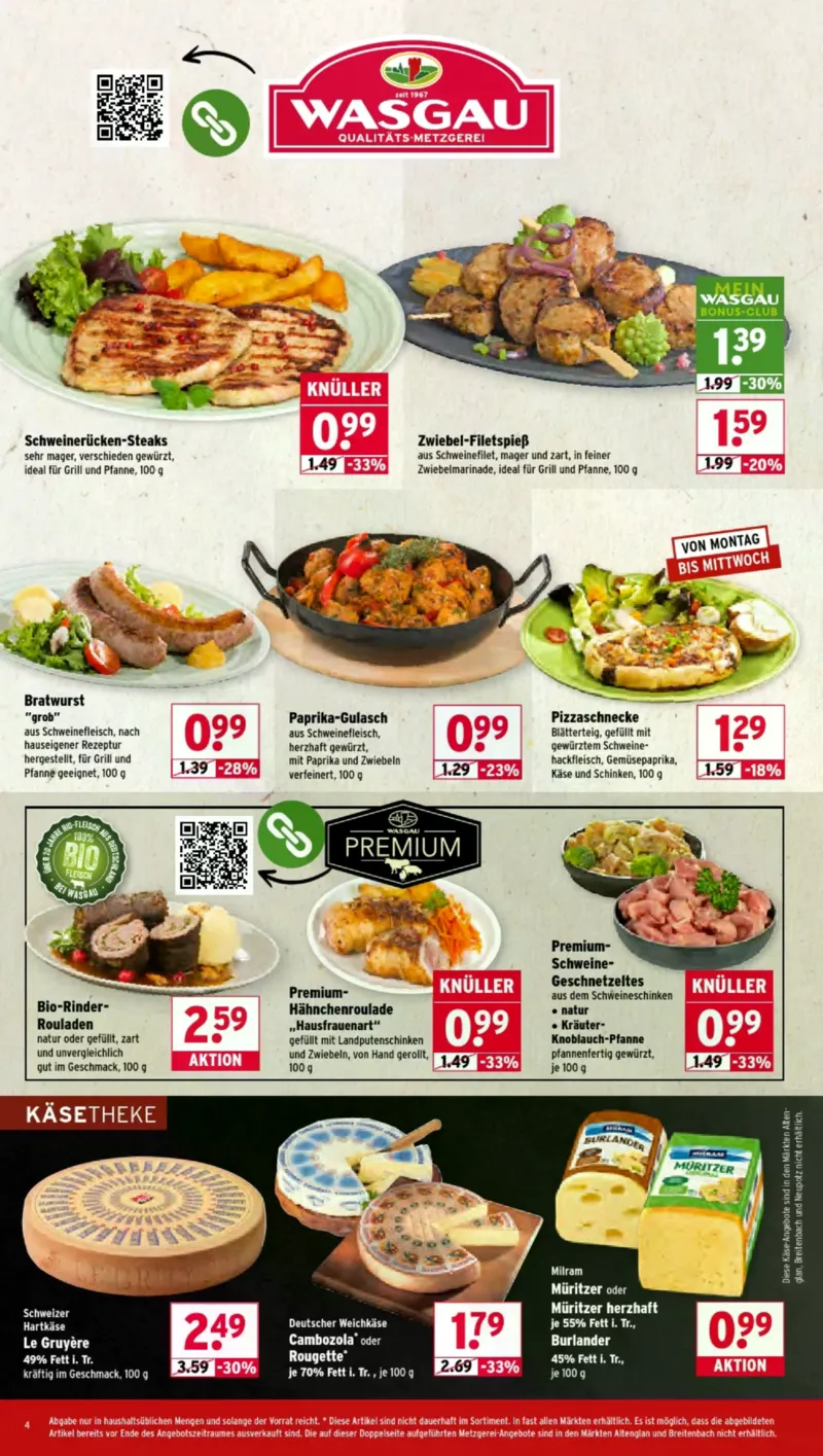Wasgau Prospekt vom 23.03.2026, Seite 4
