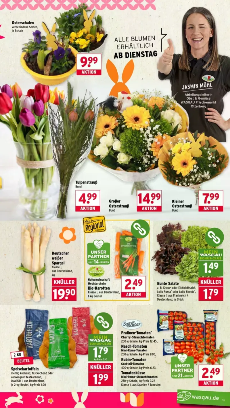 Wasgau Prospekt vom 30.03.2026, Seite 13