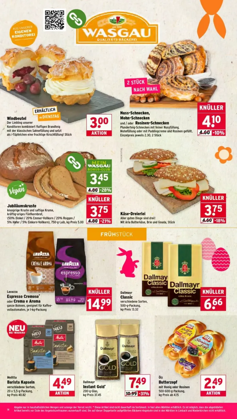 Wasgau Prospekt vom 30.03.2026, Seite 14