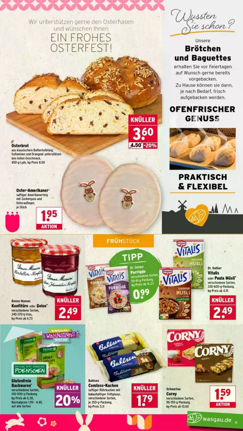 Wasgau Prospekt vom 30.03.2026, Seite 15