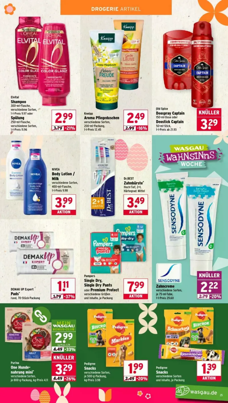 Wasgau Prospekt vom 30.03.2026, Seite 25