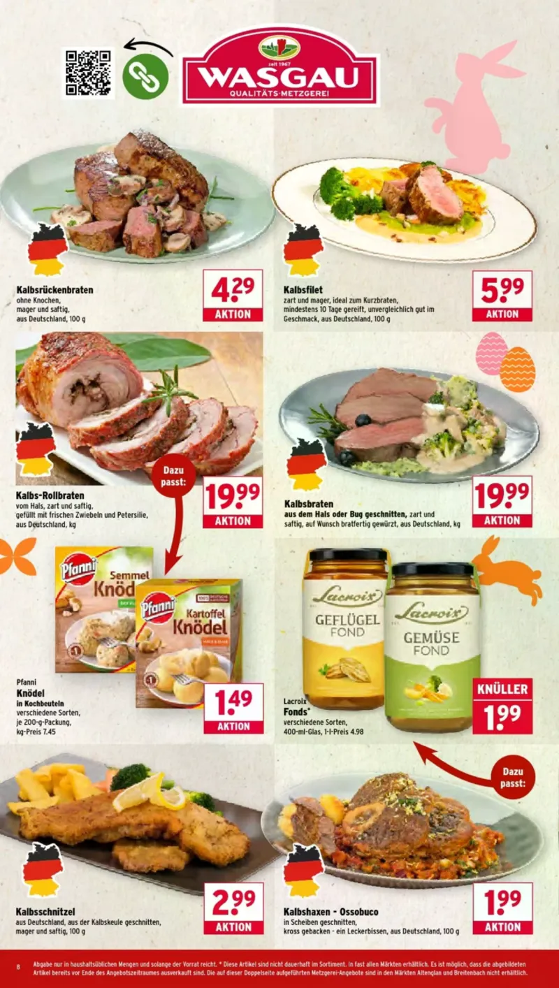 Wasgau Prospekt vom 30.03.2026, Seite 8